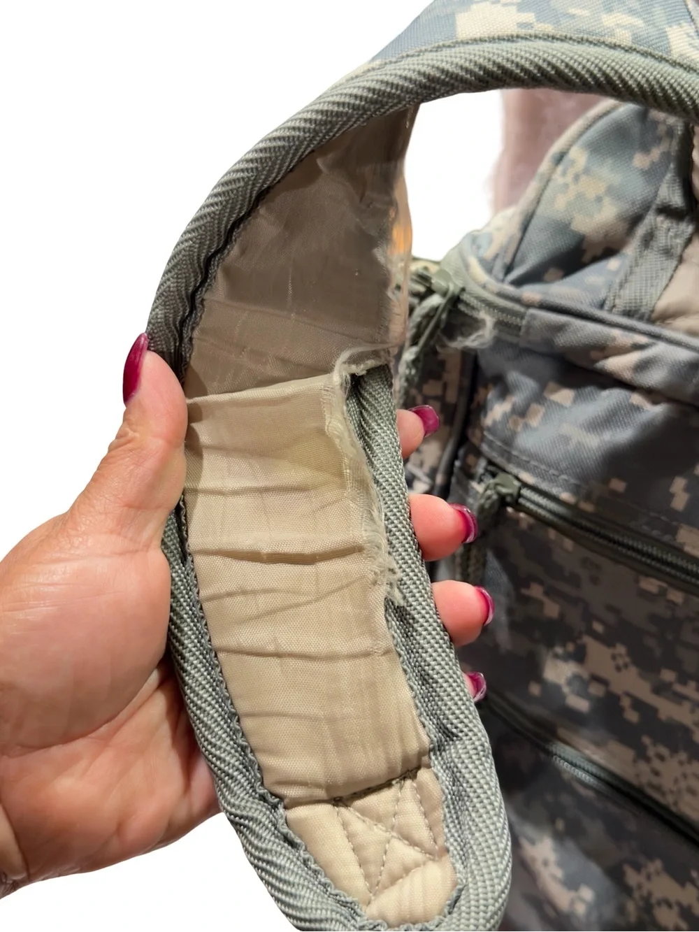 National Guard Digital Camo Tactical Backpack - Gray Camo